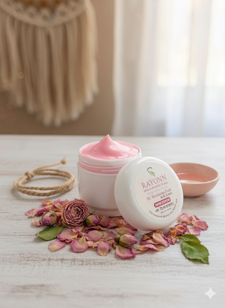 SKIN CREAM WITH ROSE EXTRACT
